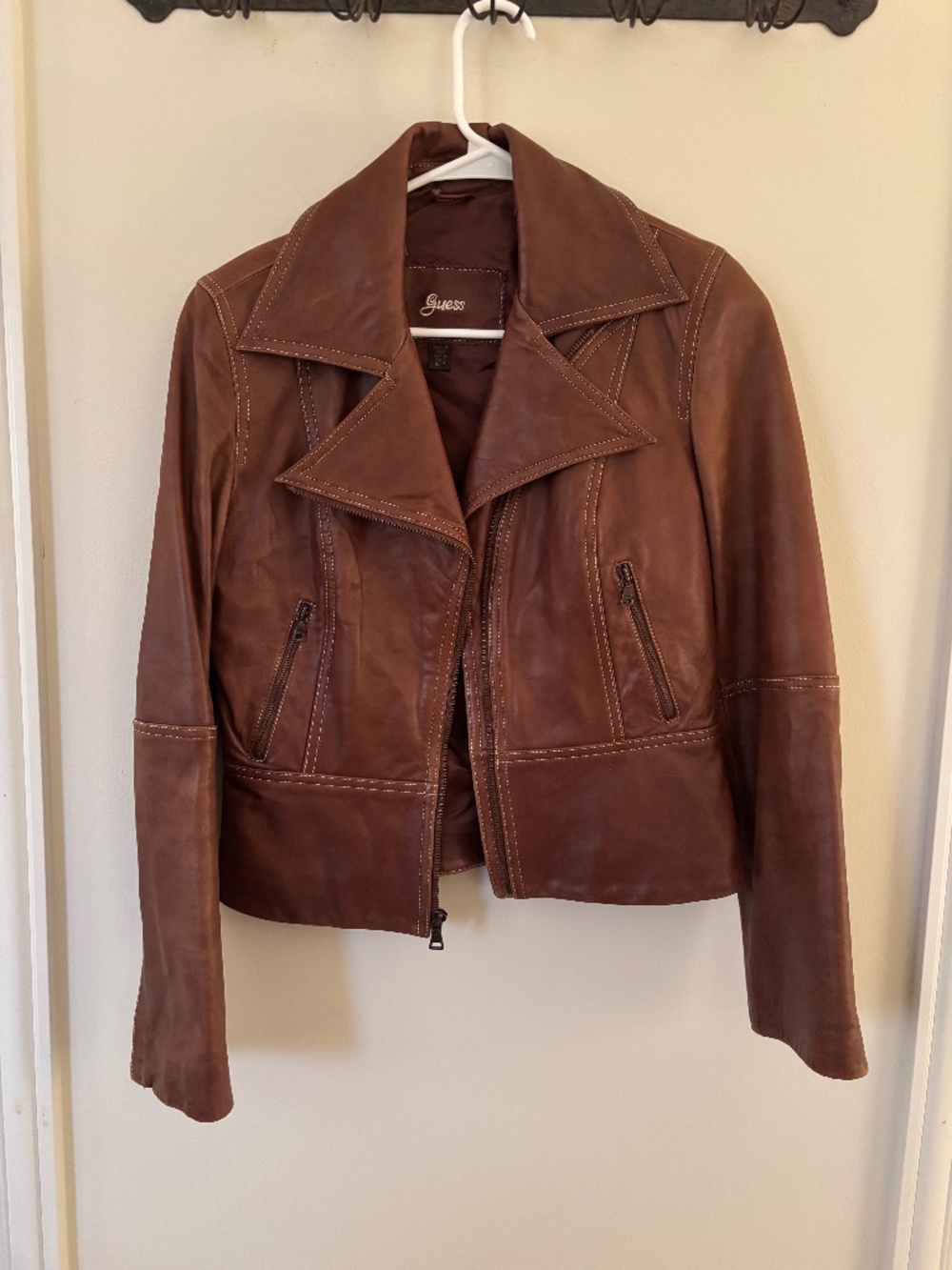 Guess leather jacket